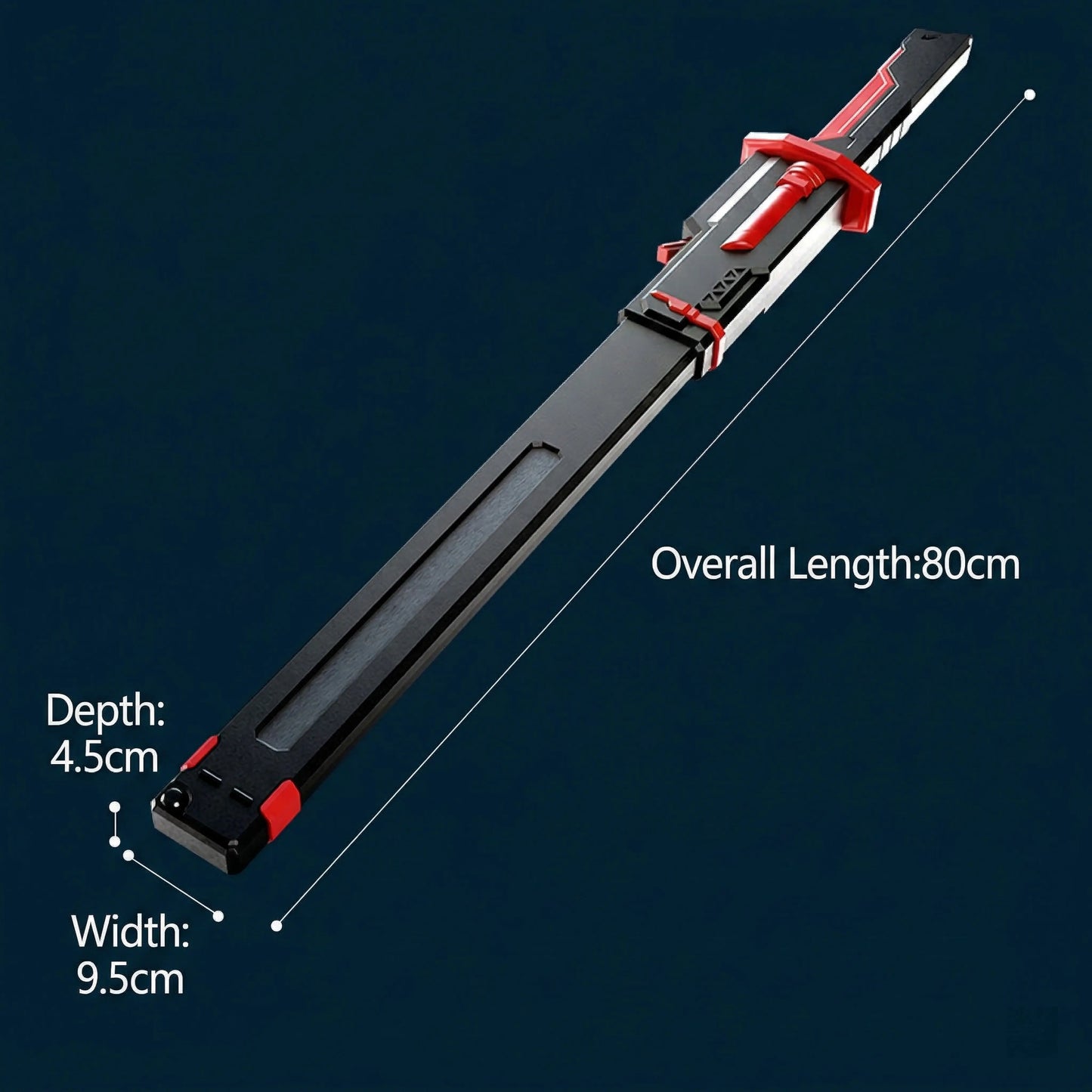 Interstellar Spark Battle Saber - LED Light up Sword with Mist & Spark Effects, Rechargeable Toy for Kids & Adults