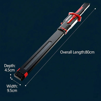 Interstellar Spark Battle Saber - LED Light up Sword with Mist & Spark Effects, Rechargeable Toy for Kids & Adults