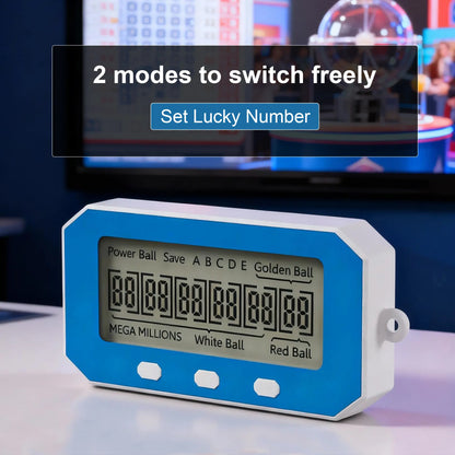 Nokade Lottery Number Picker, Al Lottery Machine,Number Selector, Intelligent Lottery Assistant, Quick Pickto Lottery Number Toy Car Alarm Clock
