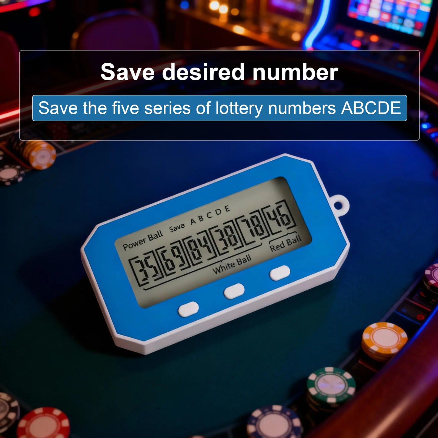 Nokade Lottery Number Picker, Al Lottery Machine,Number Selector, Intelligent Lottery Assistant, Quick Pickto Lottery Number Toy Car Alarm Clock