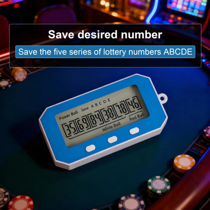 Nokade Lottery Number Picker, Al Lottery Machine,Number Selector, Intelligent Lottery Assistant, Quick Pickto Lottery Number Toy Car Alarm Clock