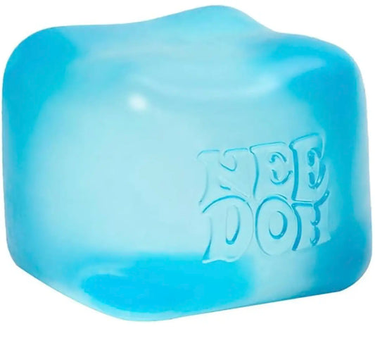 Needoh Nice Cube - Satisfying Cube Squeeze Toy - Soft Squeeze Toy in Assorted Colors - Fun for Ages 3 and up Soft Squishy Sensory Cuddle Box