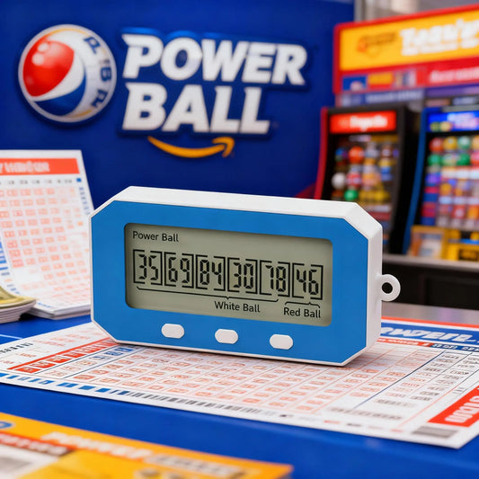 Nokade Lottery Number Picker, Al Lottery Machine,Number Selector, Intelligent Lottery Assistant, Quick Pickto Lottery Number Toy Car Alarm Clock