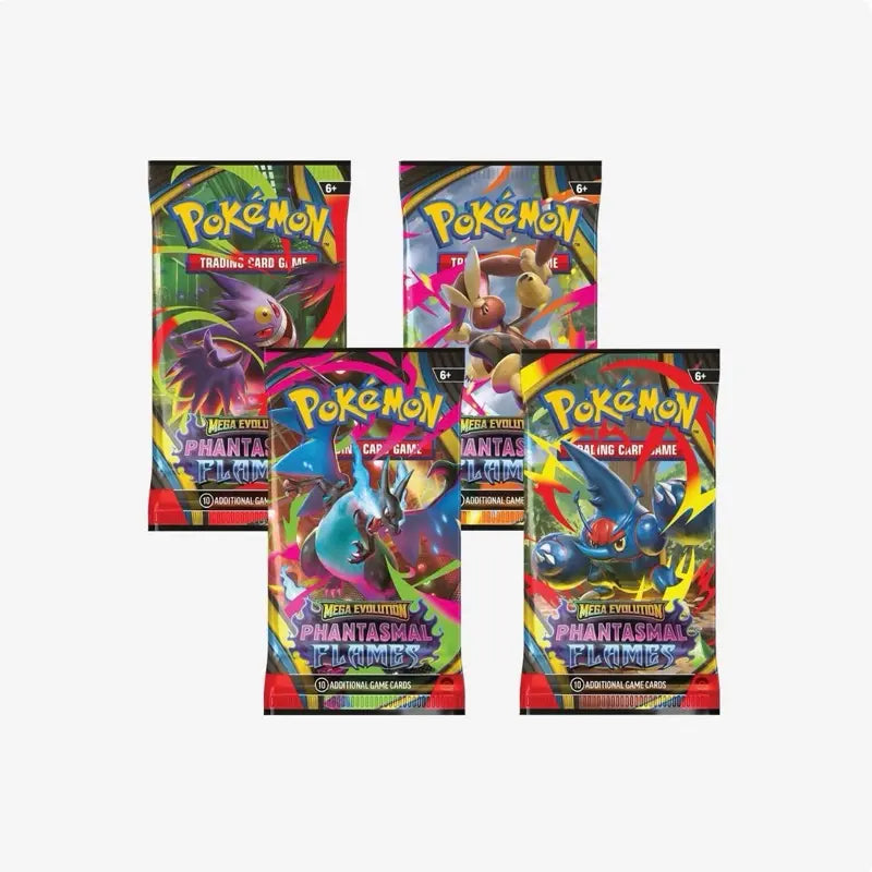 Pokemon TCG: Mega Evolution - Phantasmal Flames Booster Pack [ME02] 10 Cards per Pack — English Ver