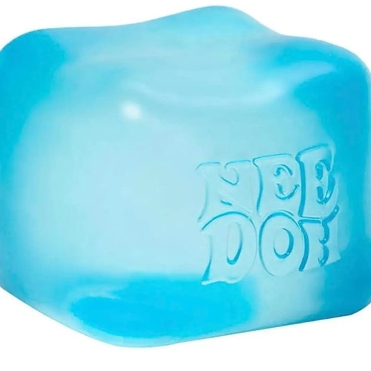 Needoh Nice Cube - Satisfying Cube Squeeze Toy - Soft Squeeze Toy in Assorted Colors - Fun for Ages 3 and up Soft Squishy Sensory Cuddle Box